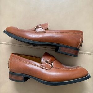 Neiman Marcus Tod Tan Leather Loafers